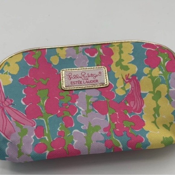 Estee Lauder Lilly Pulitzer Collab Cosmetics Makeup Toiletries Bag NWOT - Picture 1 of 5